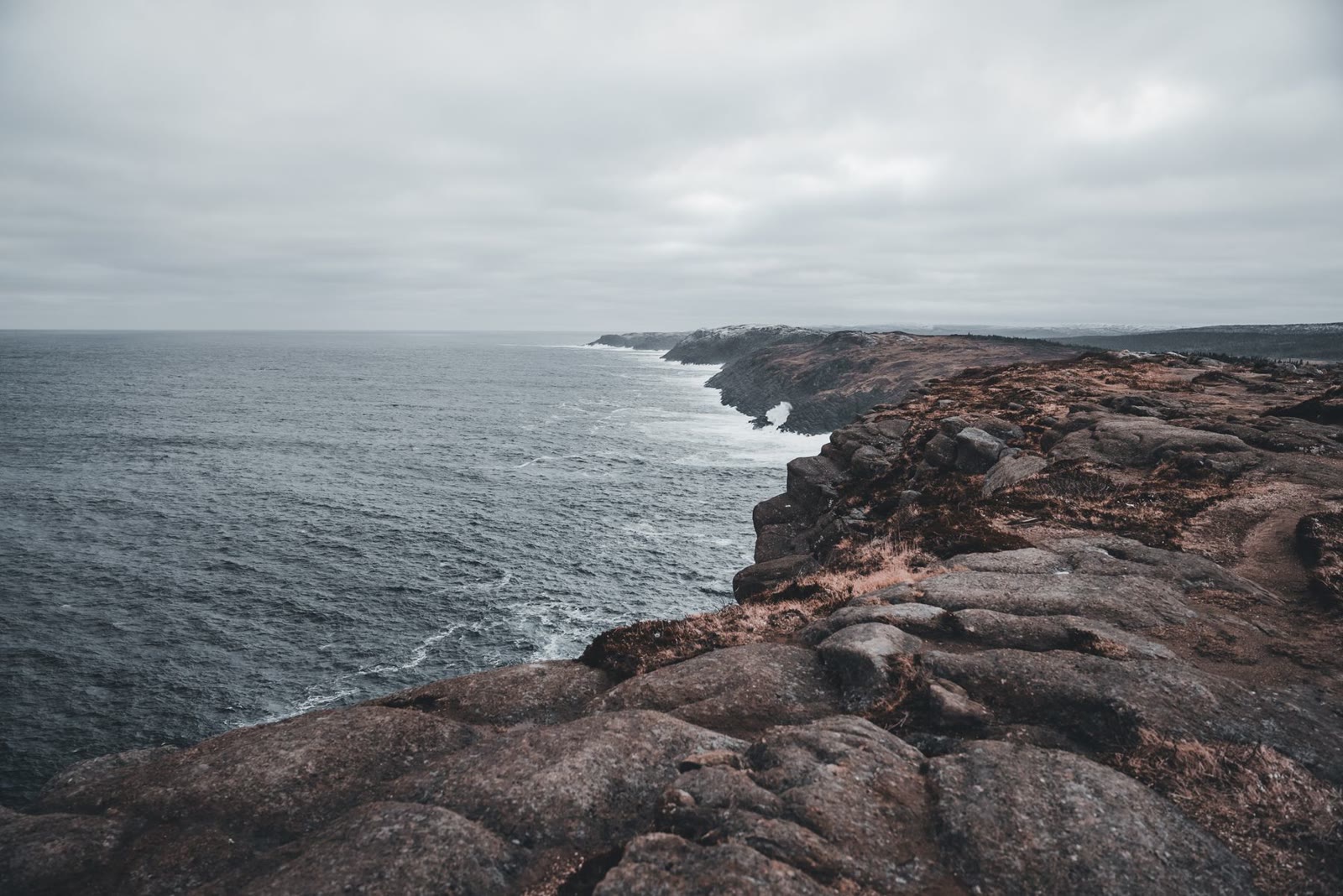 An open coastal landscape
